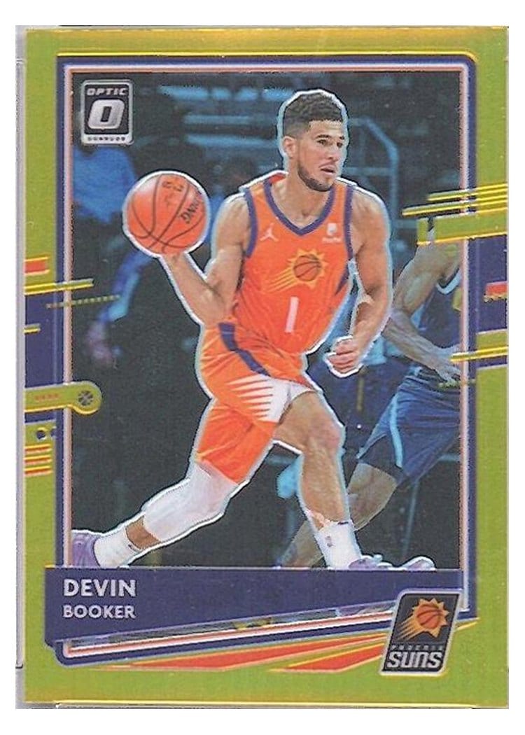 2020-21 Donruss Optic Base Set Devin Booker #122 card