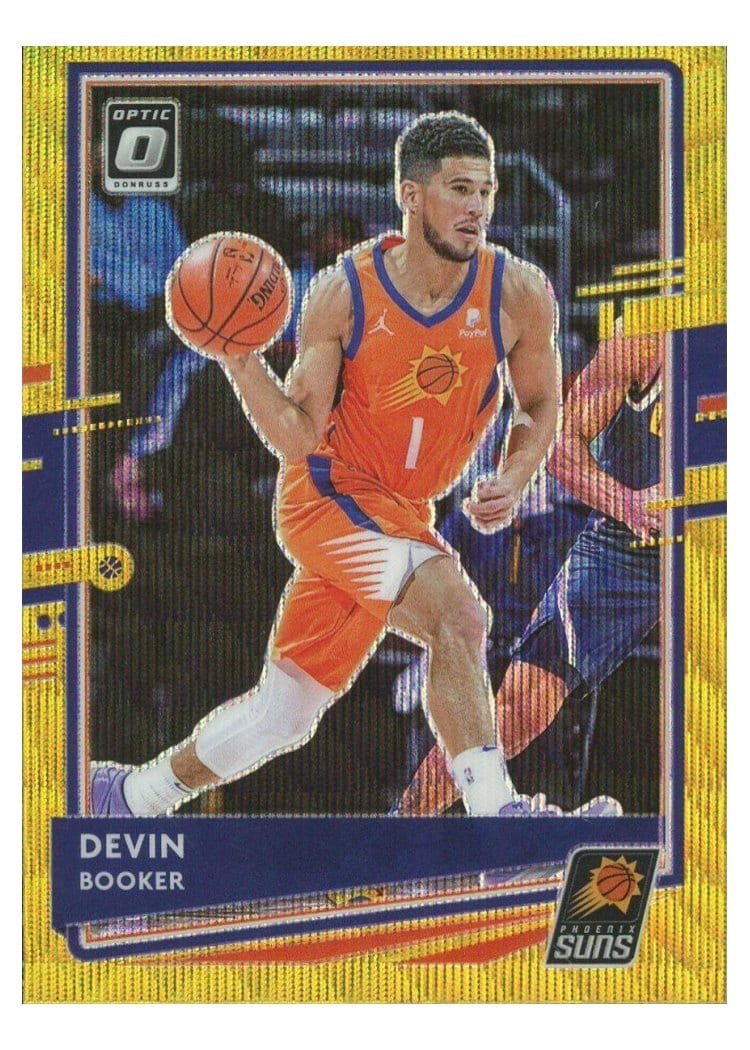 2020-21 Donruss Optic Base Set Devin Booker #122 card