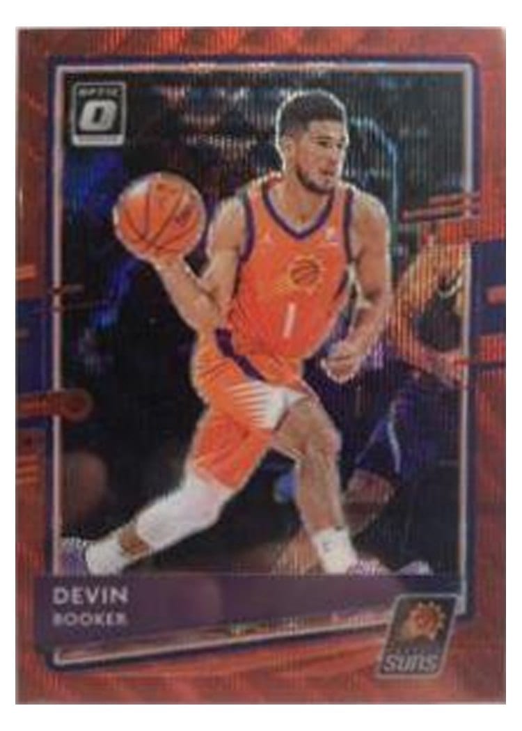 2020-21 Donruss Optic Base Set Devin Booker #122 card