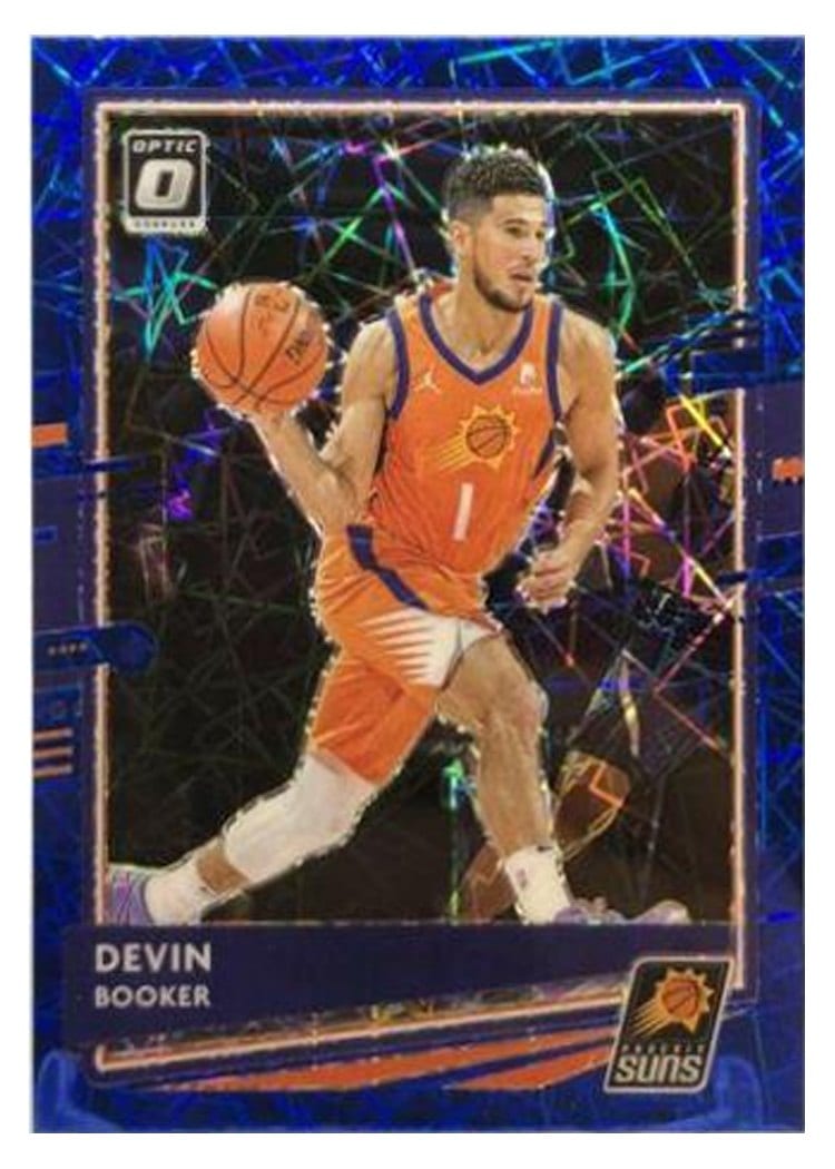 2020-21 Donruss Optic Base Set Devin Booker #122 card