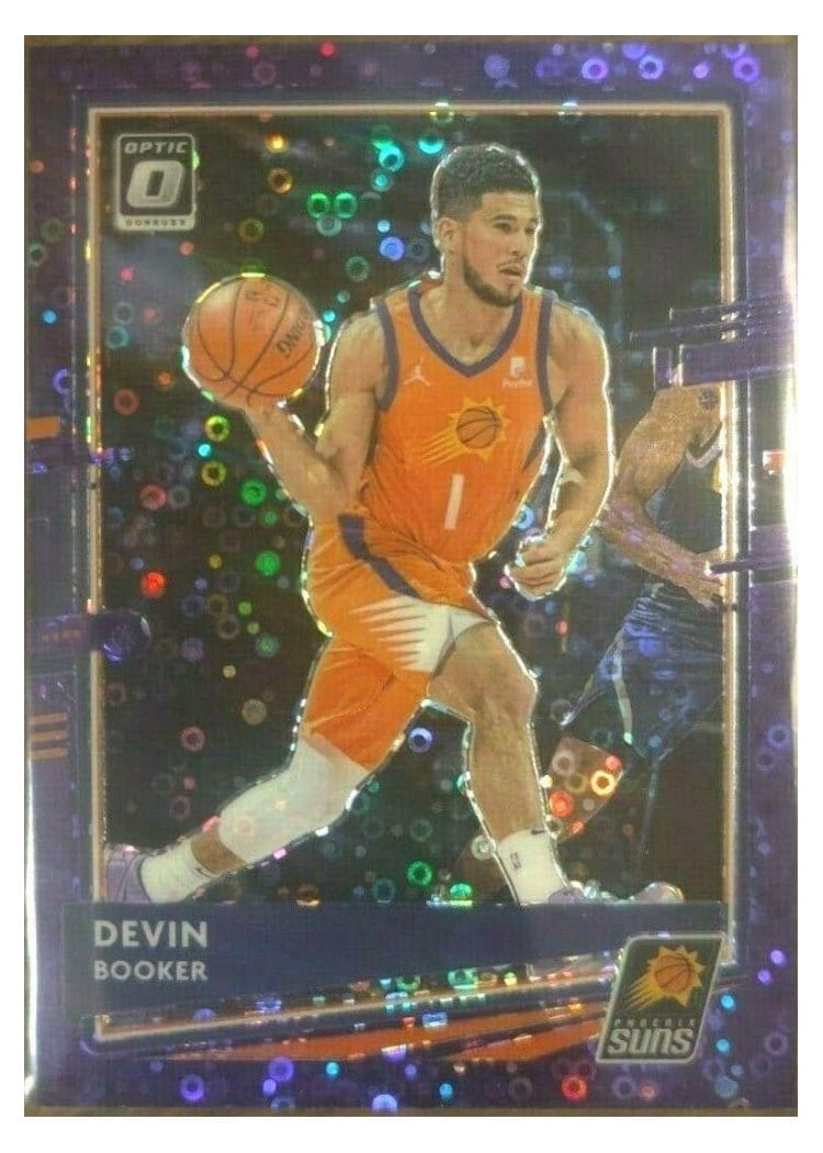 2020-21 Donruss Optic Base Set Devin Booker #122 card