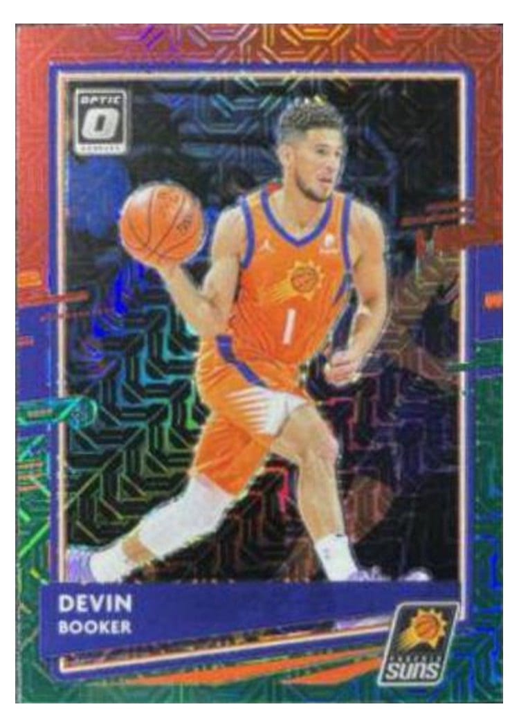 2020-21 Donruss Optic Base Set Devin Booker #122 card