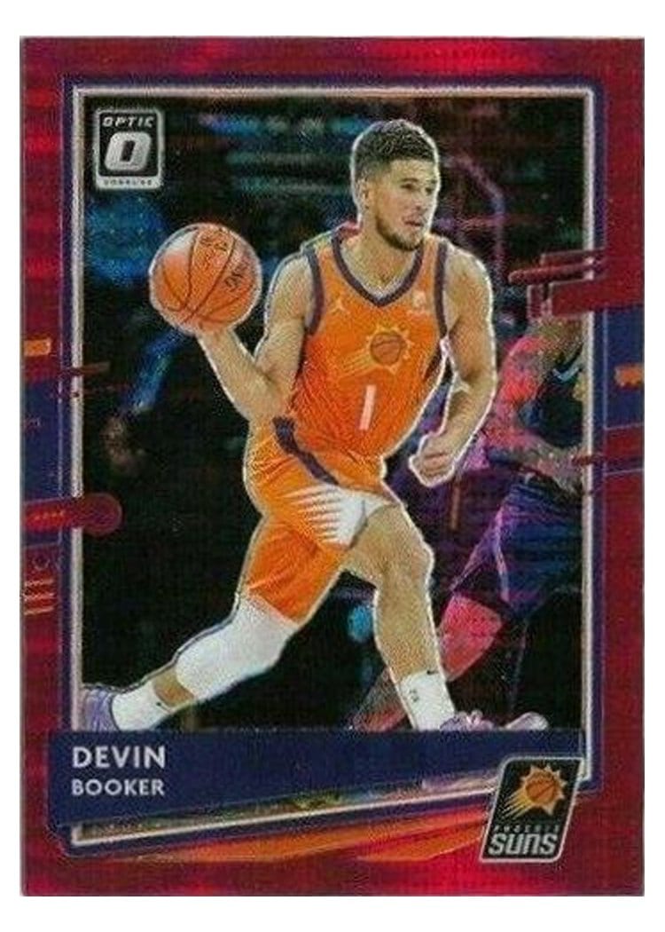 2020-21 Donruss Optic Base Set Devin Booker #122 card