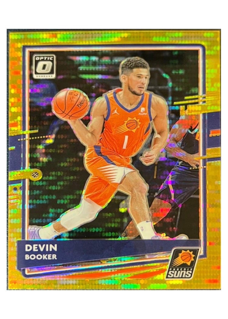 2020-21 Donruss Optic Base Set Devin Booker #122 card