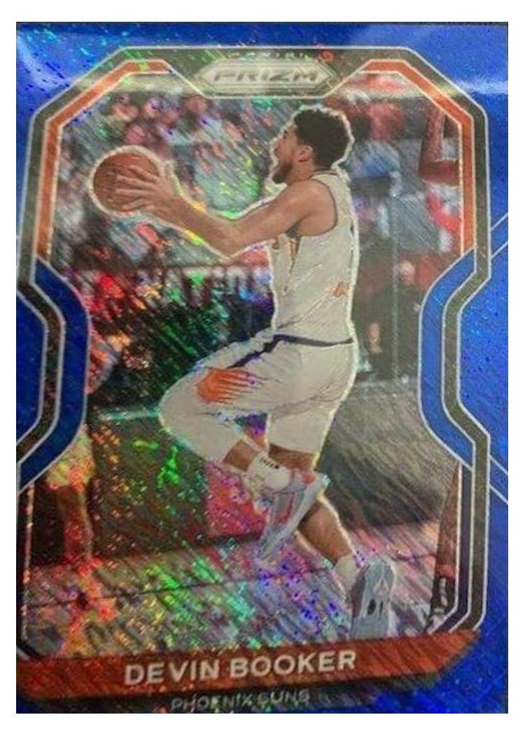 2020-21 Panini Prizm Base Set Devin Booker #214 card