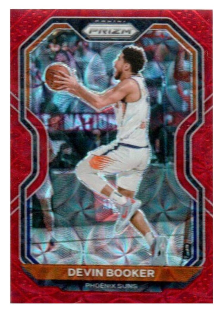 2020-21 Panini Prizm Base Set Devin Booker #214 card