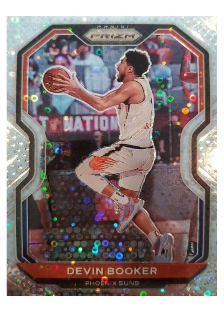 2020-21 Panini Prizm Base Set Devin Booker #214 card
