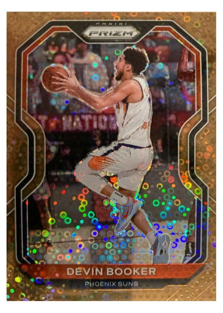 2020-21 Panini Prizm Base Set Devin Booker #214 card