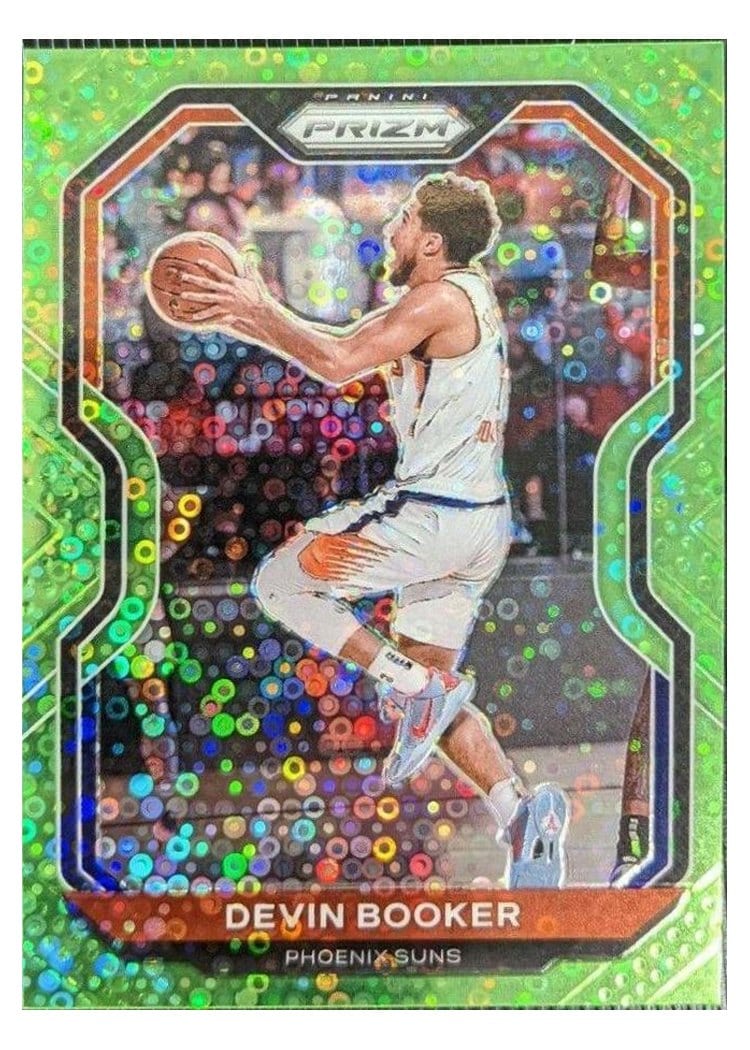 2020-21 Panini Prizm Base Set Devin Booker #214 card