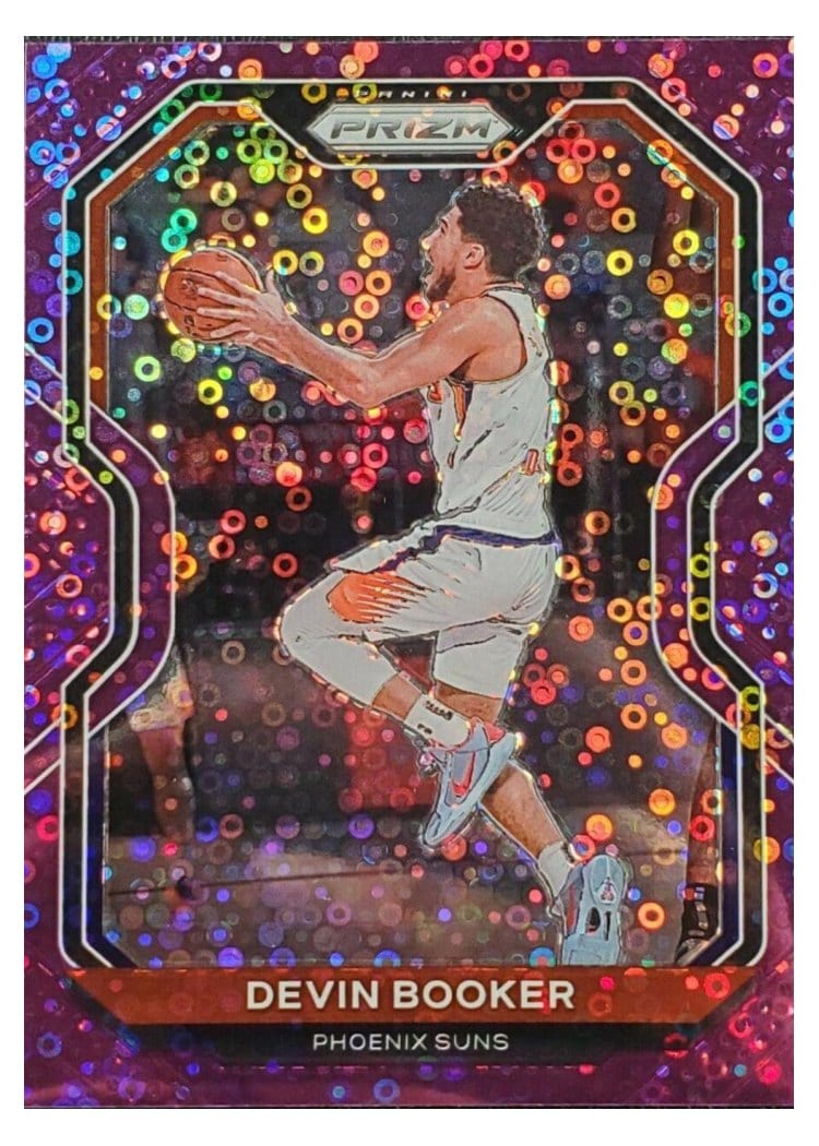 2020-21 Panini Prizm Base Set Devin Booker #214 card