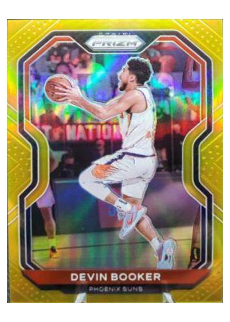 2020-21 Panini Prizm Base Set Devin Booker #214 card