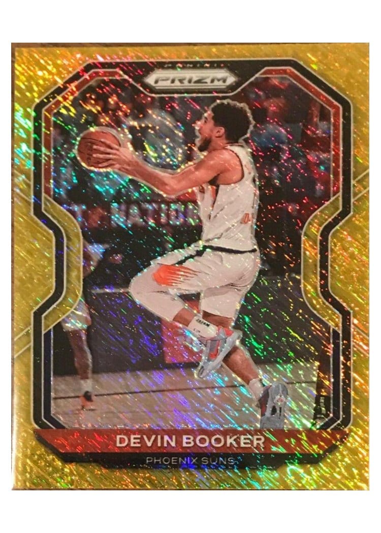 2020-21 Panini Prizm Base Set Devin Booker #214 card