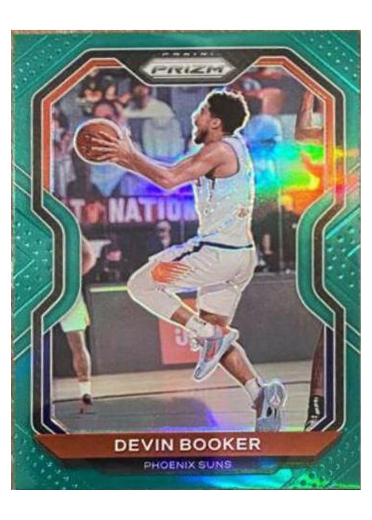 2020-21 Panini Prizm Base Set Devin Booker #214 card