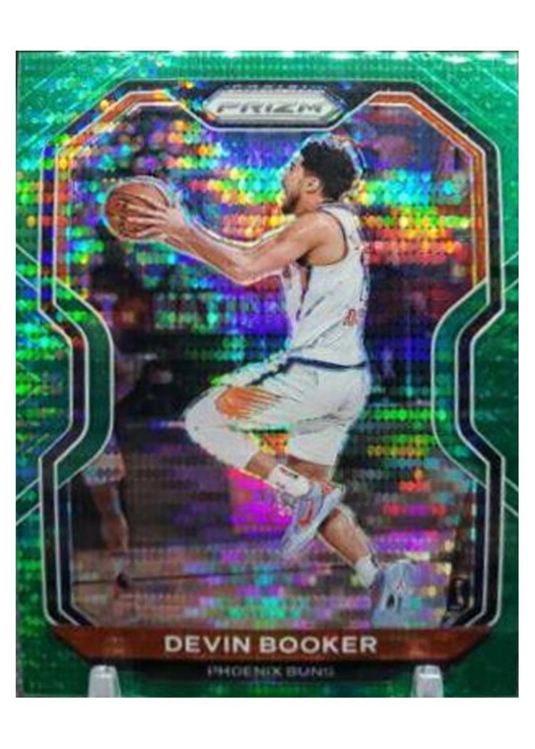 2020-21 Panini Prizm Base Set Devin Booker #214 card