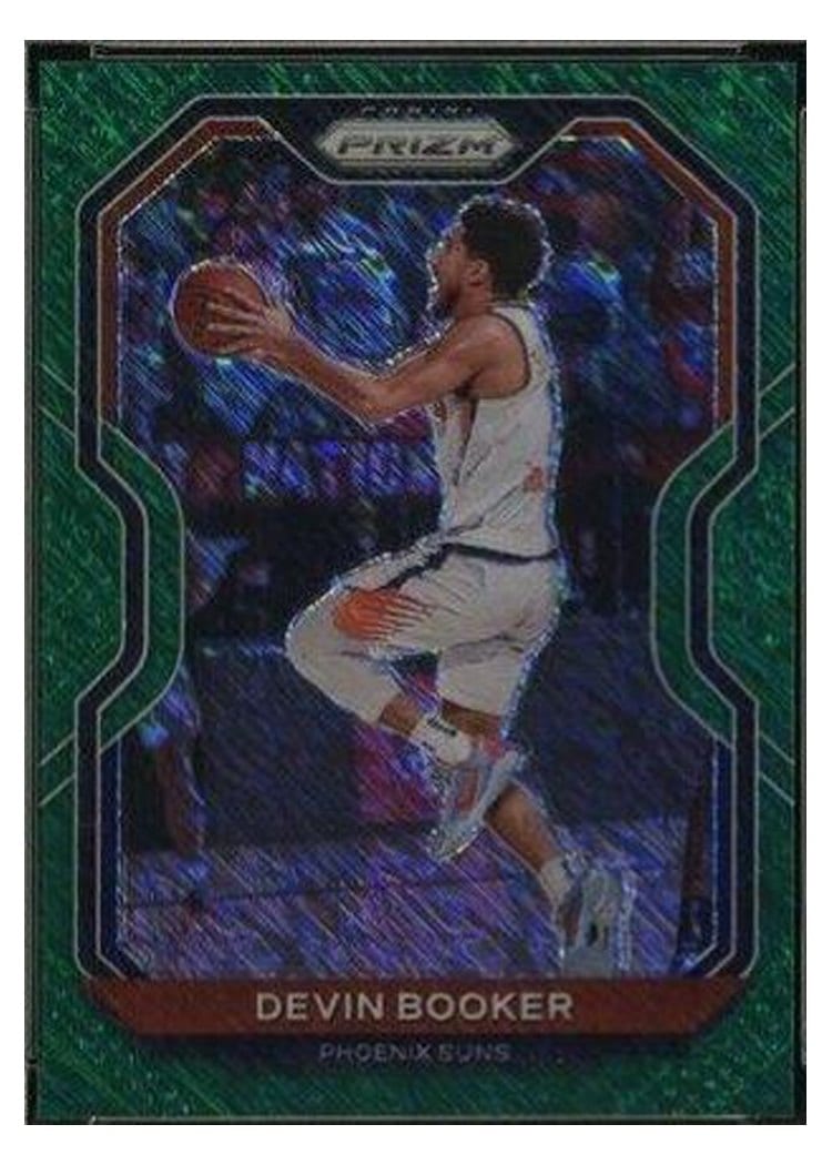 2020-21 Panini Prizm Base Set Devin Booker #214 card