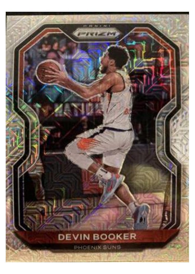 2020-21 Panini Prizm Base Set Devin Booker #214 card