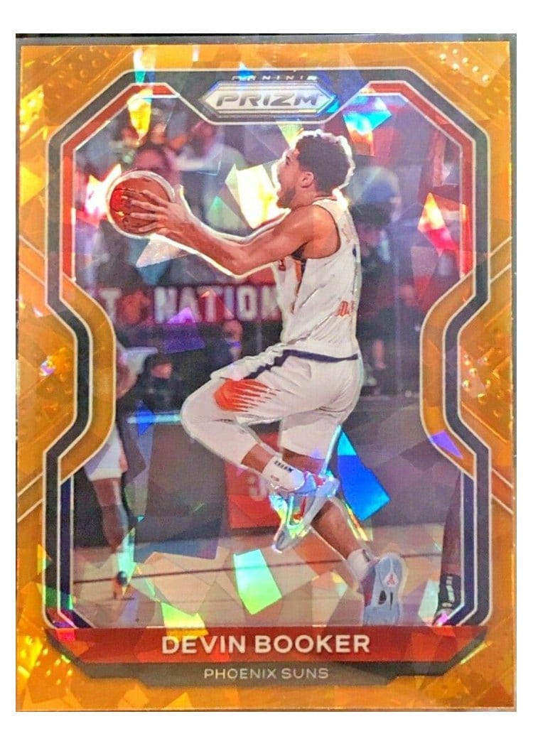 2020-21 Panini Prizm Base Set Devin Booker #214 card