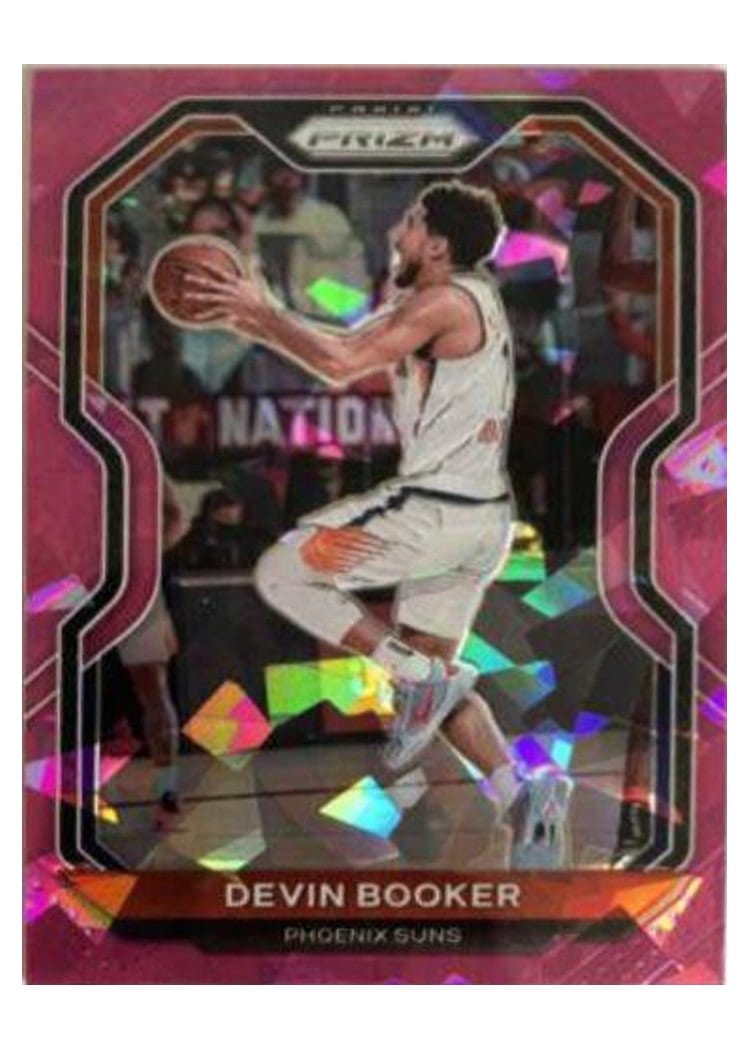 2020-21 Panini Prizm Base Set Devin Booker #214 card