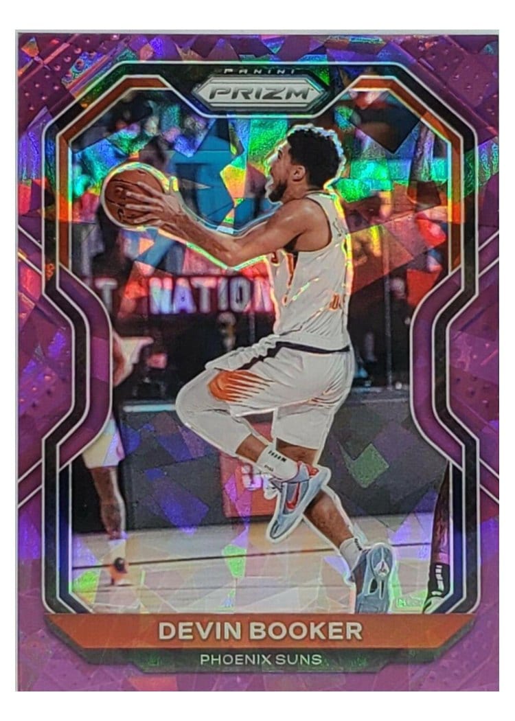 2020-21 Panini Prizm Base Set Devin Booker #214 card
