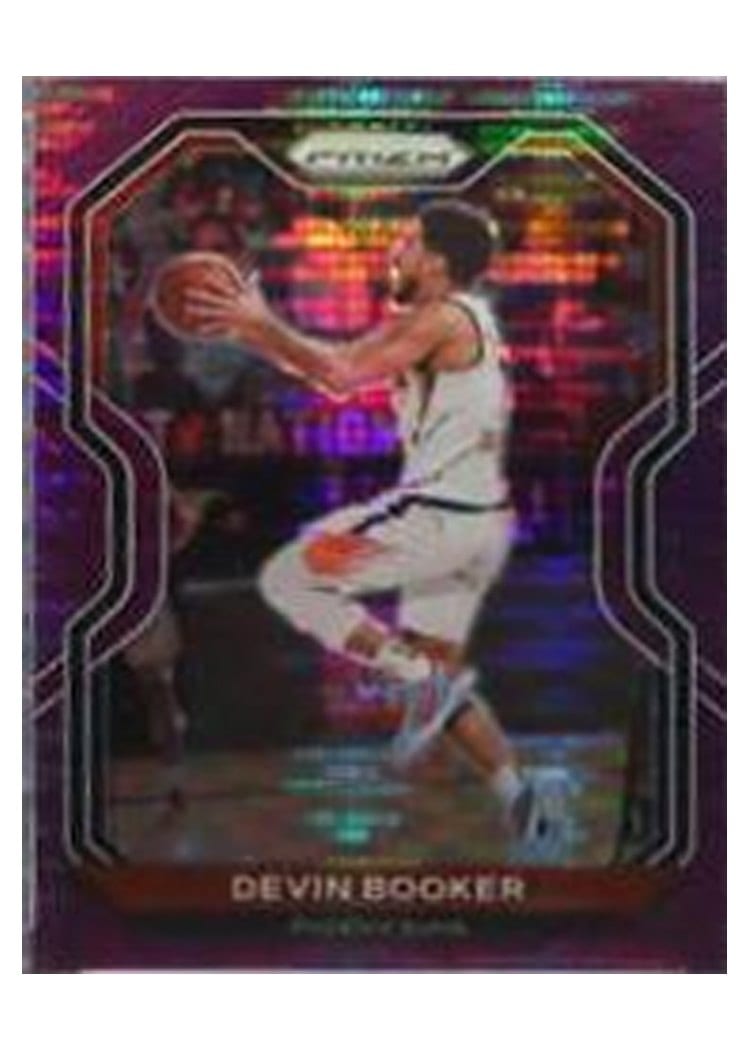 2020-21 Panini Prizm Base Set Devin Booker #214 card