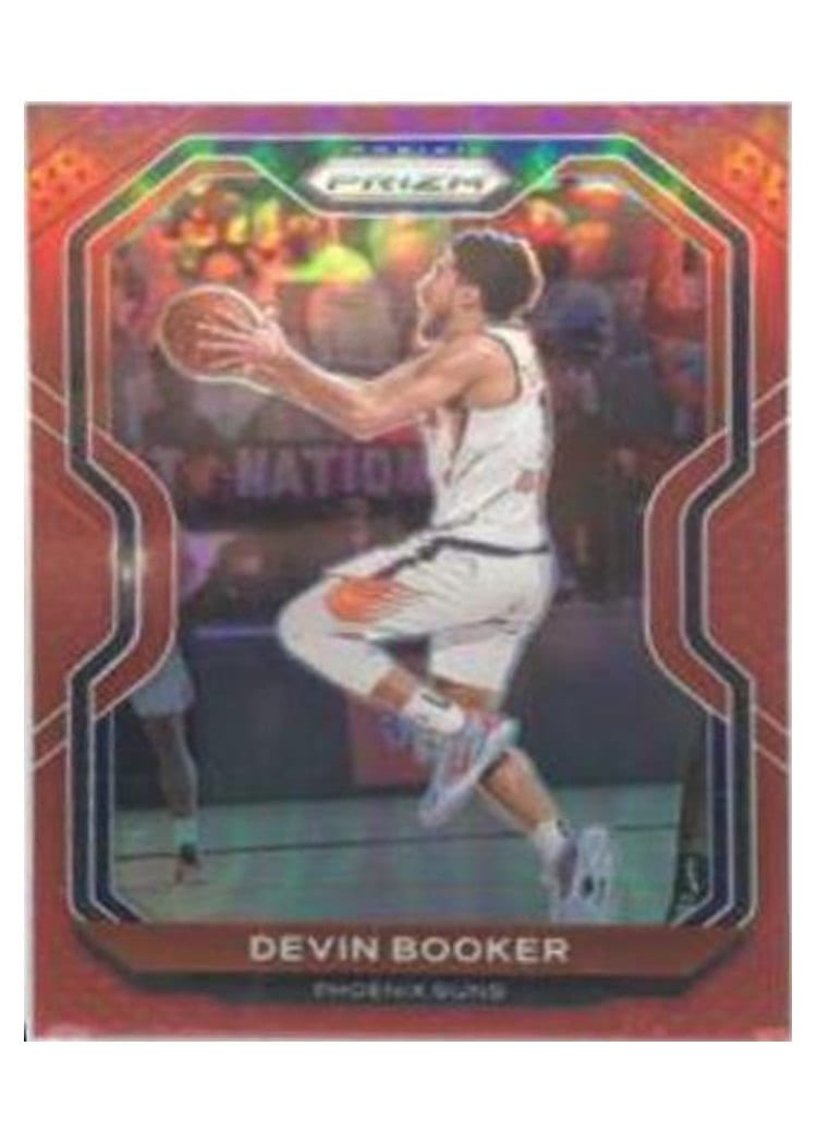 2020-21 Panini Prizm Base Set Devin Booker #214 card