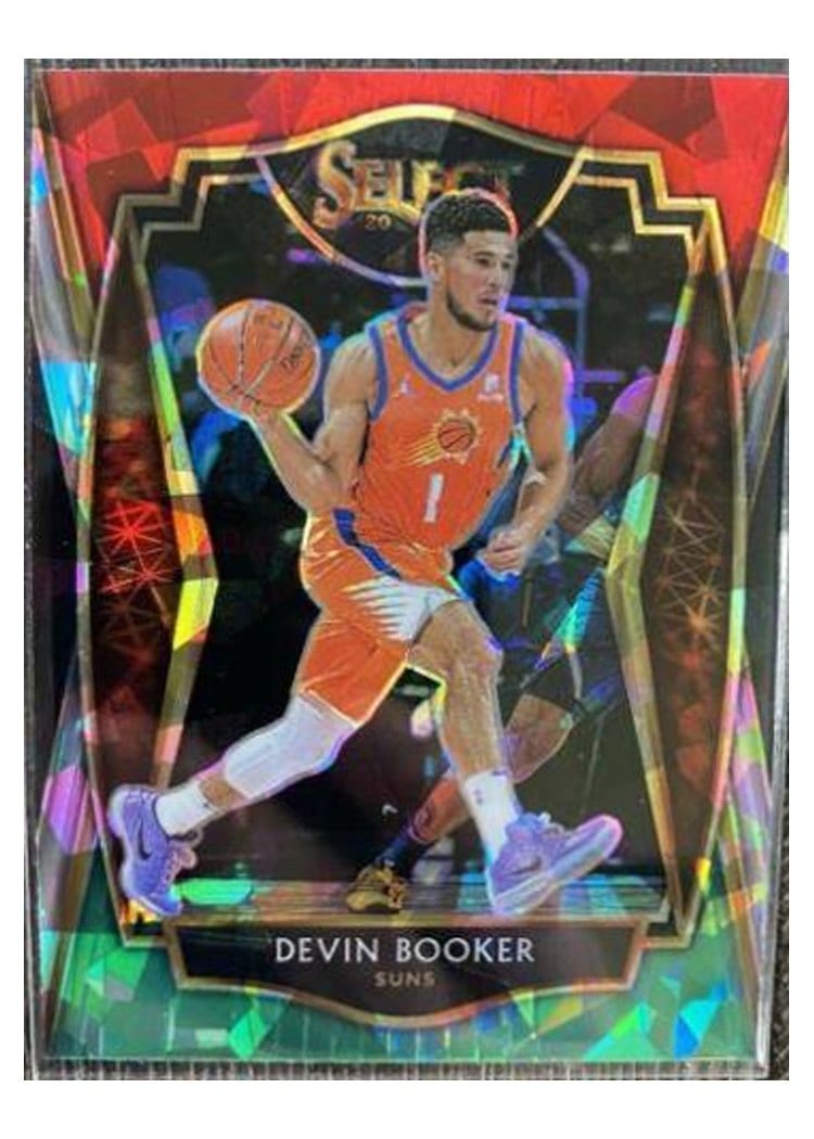 2020-21 Panini Select Base Set Devin Booker #121 card