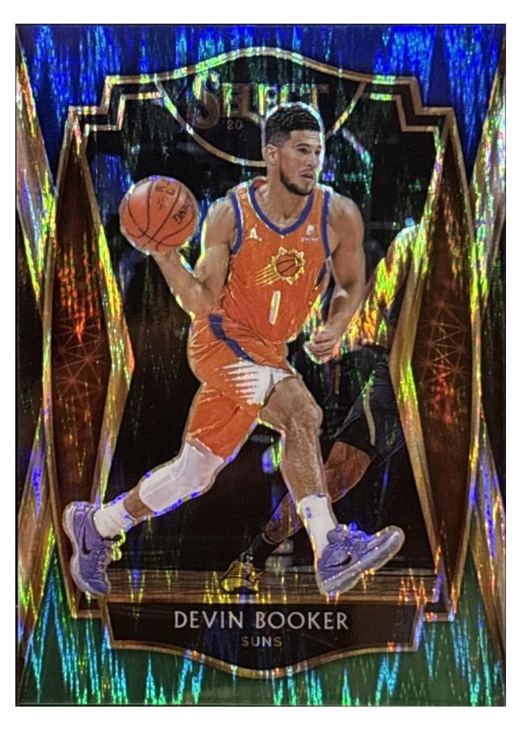 2020-21 Panini Select Base Set Devin Booker #121 card
