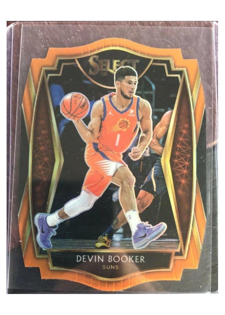 2020-21 Panini Select Base Set Devin Booker #121 card