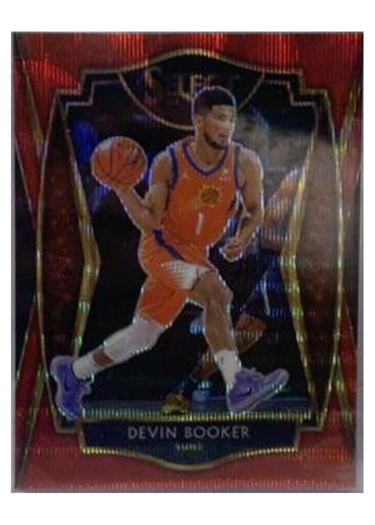 2020-21 Panini Select Base Set Devin Booker #121 card
