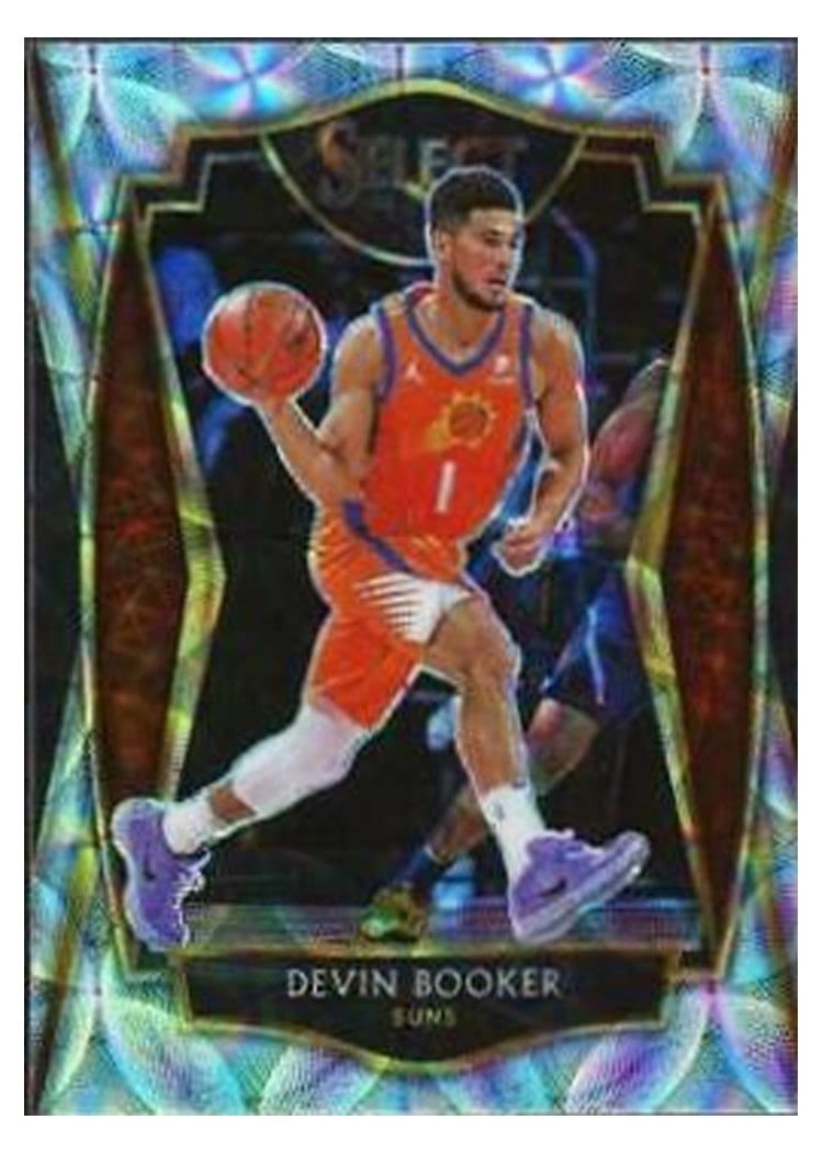 2020-21 Panini Select Base Set Devin Booker #121 card