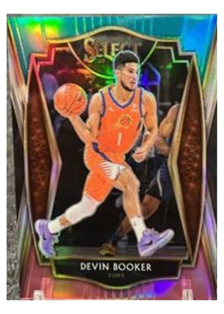 2020-21 Panini Select Base Set Devin Booker #121 card