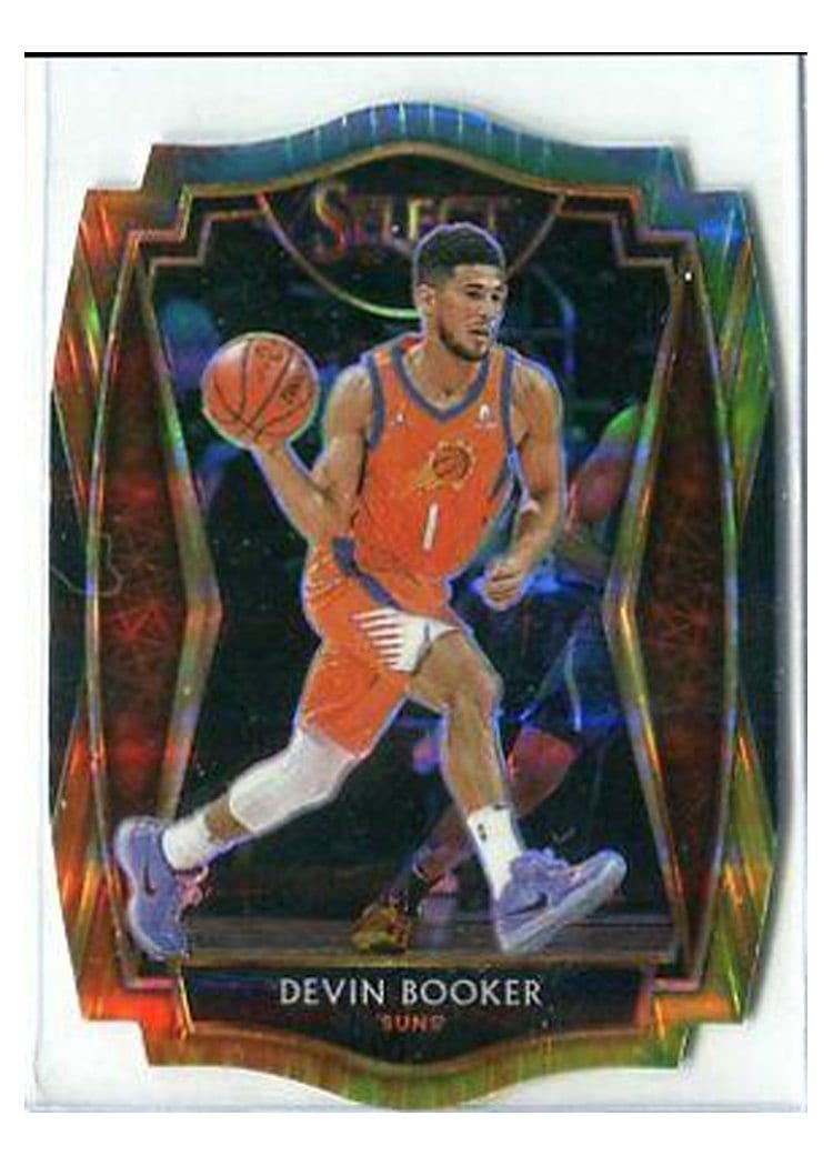 2020-21 Panini Select Base Set Devin Booker #121 card