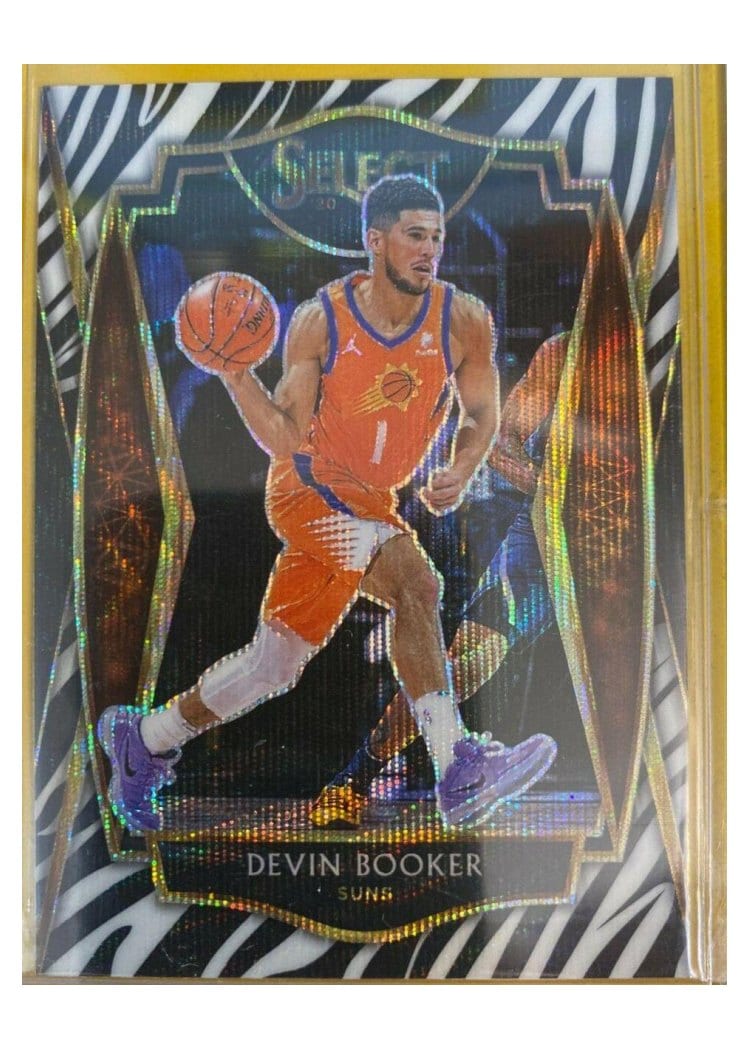 2020-21 Panini Select Base Set Devin Booker #121 card
