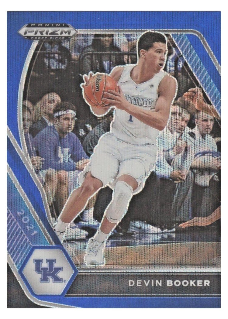 2021-22 Panini Prizm Base Set Devin Booker #203 card