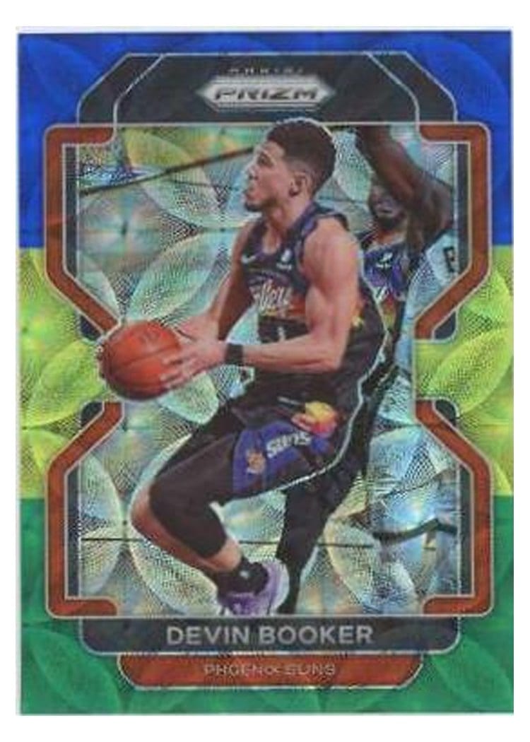 2021-22 Panini Prizm Base Set Devin Booker #203 card