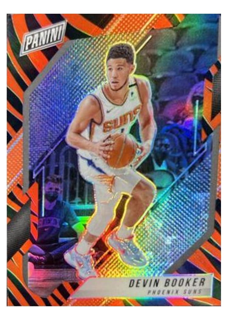 2021-22 Panini Prizm Base Set Devin Booker #203 card