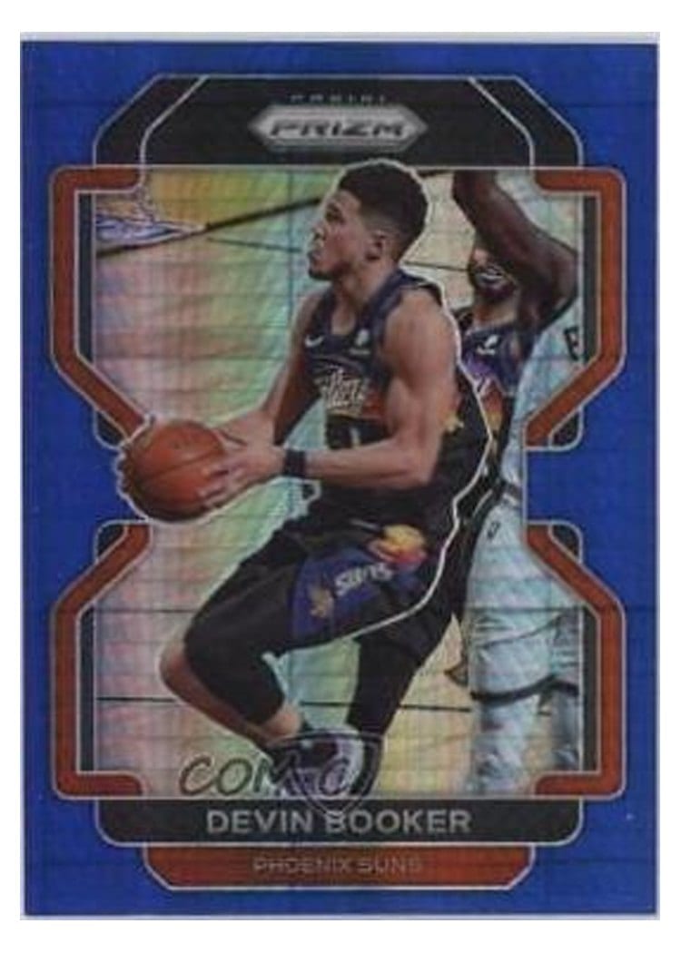 2021-22 Panini Prizm Base Set Devin Booker #203 card