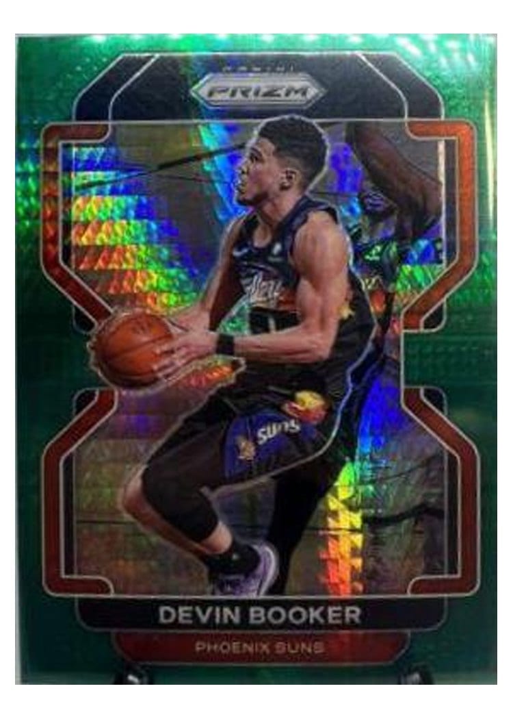 2021-22 Panini Prizm Base Set Devin Booker #203 card