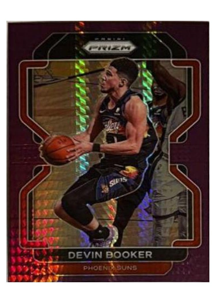 2021-22 Panini Prizm Base Set Devin Booker #203 card