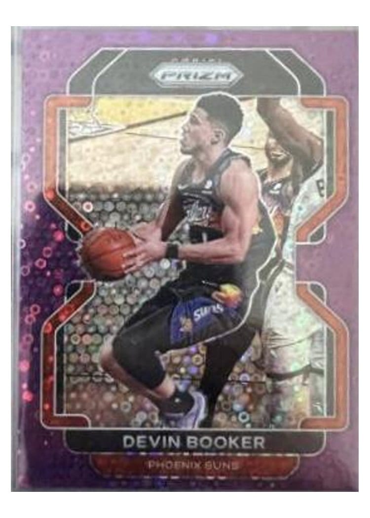 2021-22 Panini Prizm Base Set Devin Booker #203 card