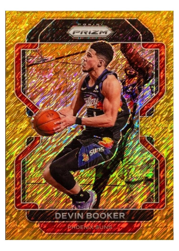 2021-22 Panini Prizm Base Set Devin Booker #203 card