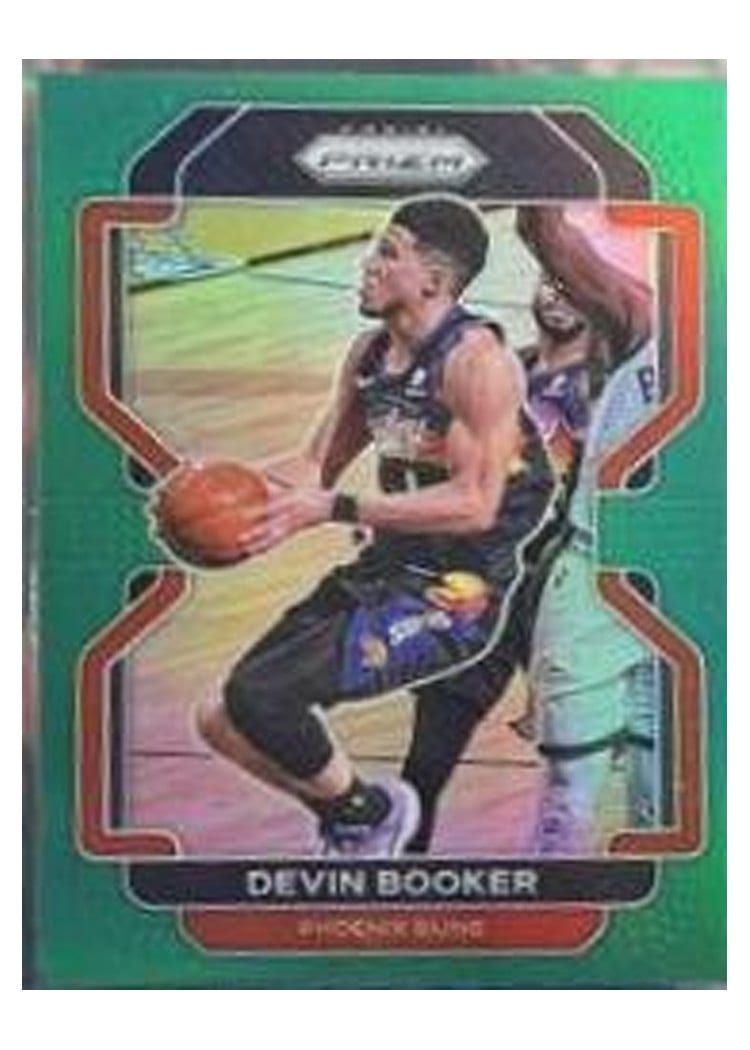 2021-22 Panini Prizm Base Set Devin Booker #203 card
