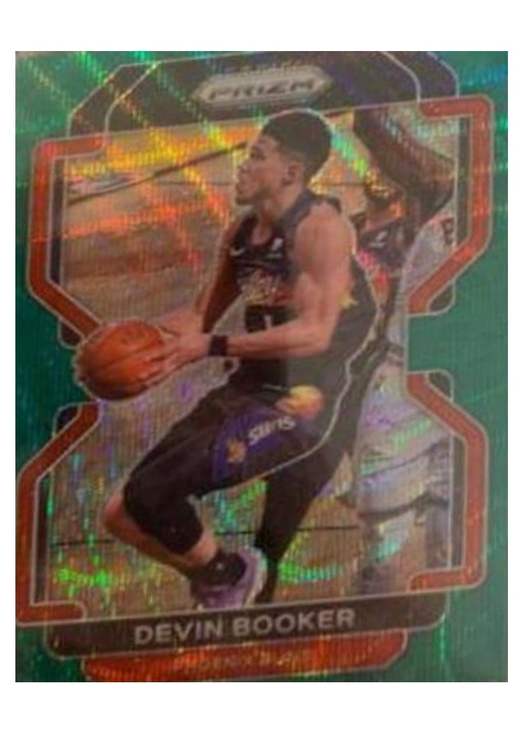 2021-22 Panini Prizm Base Set Devin Booker #203 card