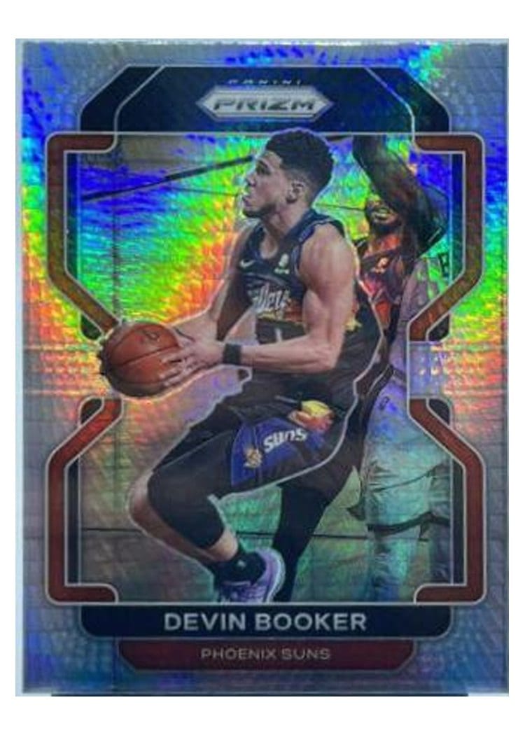 2021-22 Panini Prizm Base Set Devin Booker #203 card