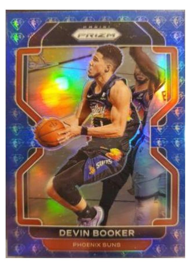 2021-22 Panini Prizm Base Set Devin Booker #203 card