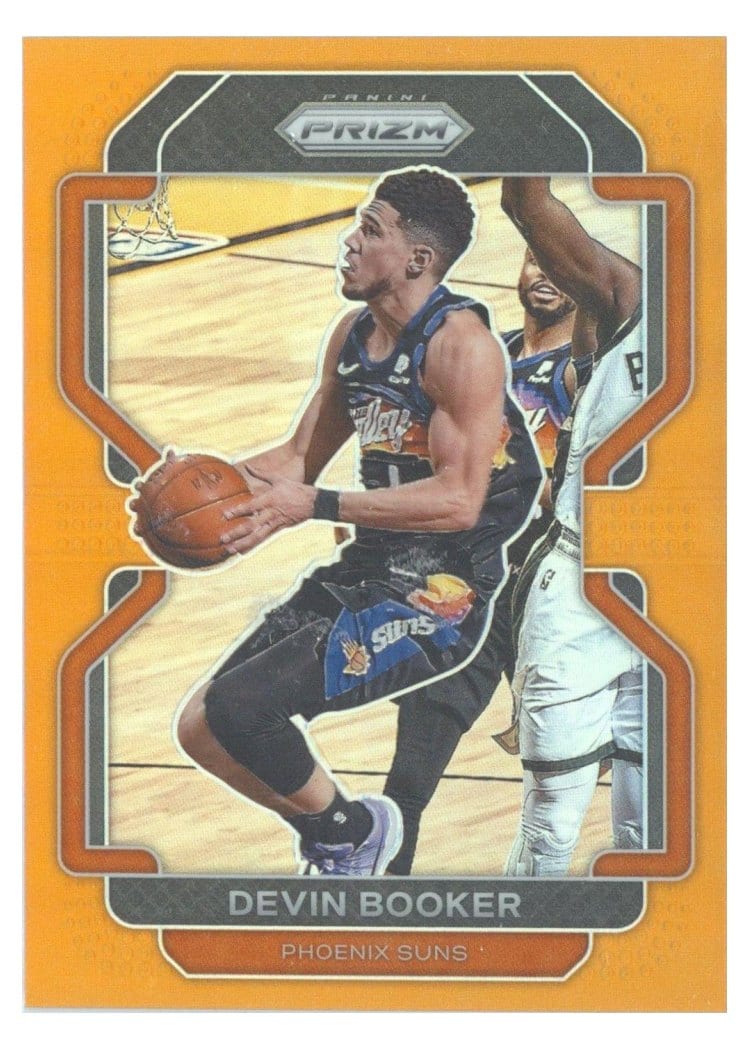 2021-22 Panini Prizm Base Set Devin Booker #203 card