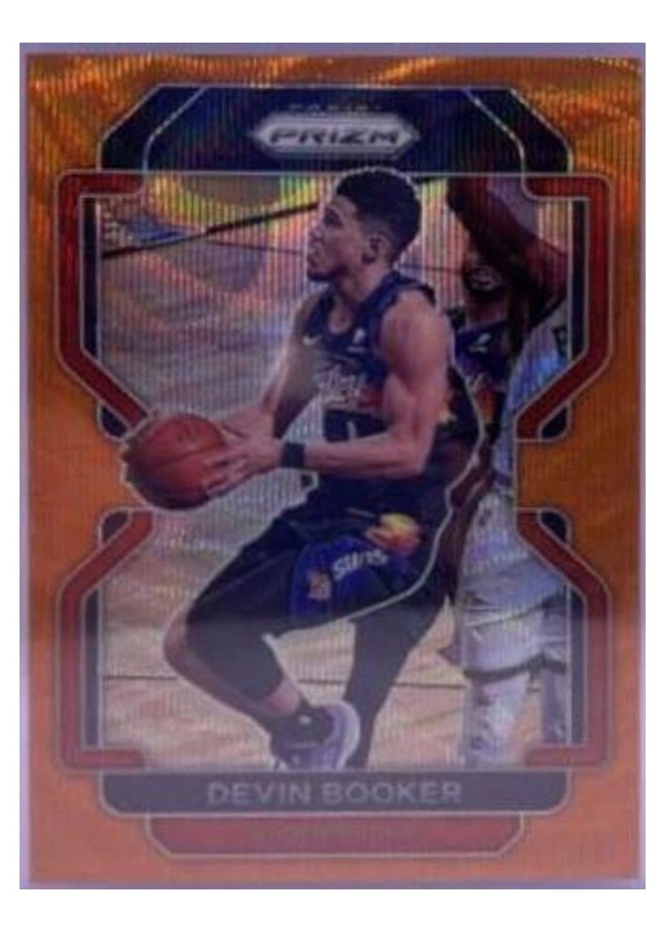 2021-22 Panini Prizm Base Set Devin Booker #203 card
