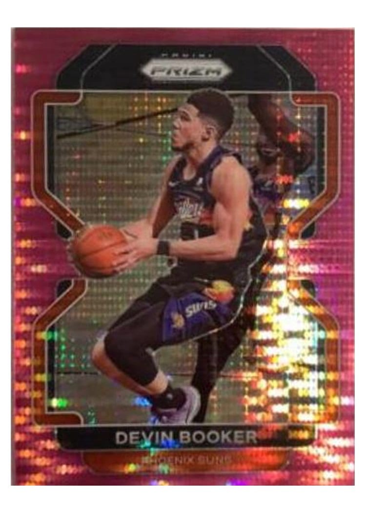 2021-22 Panini Prizm Base Set Devin Booker #203 card