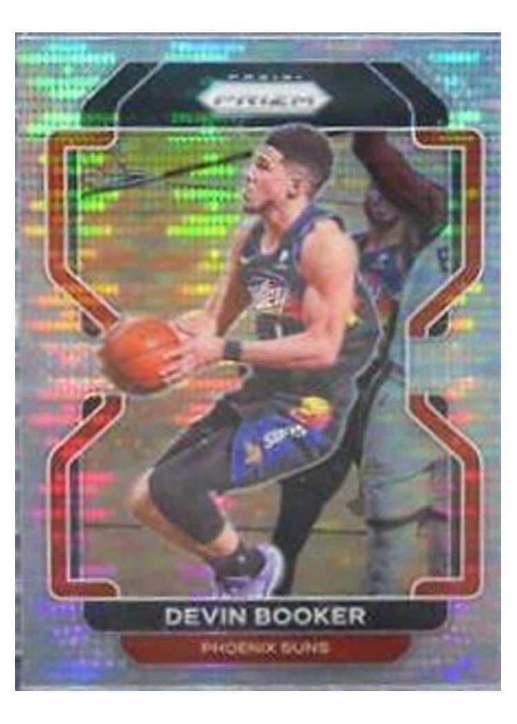 2021-22 Panini Prizm Base Set Devin Booker #203 card