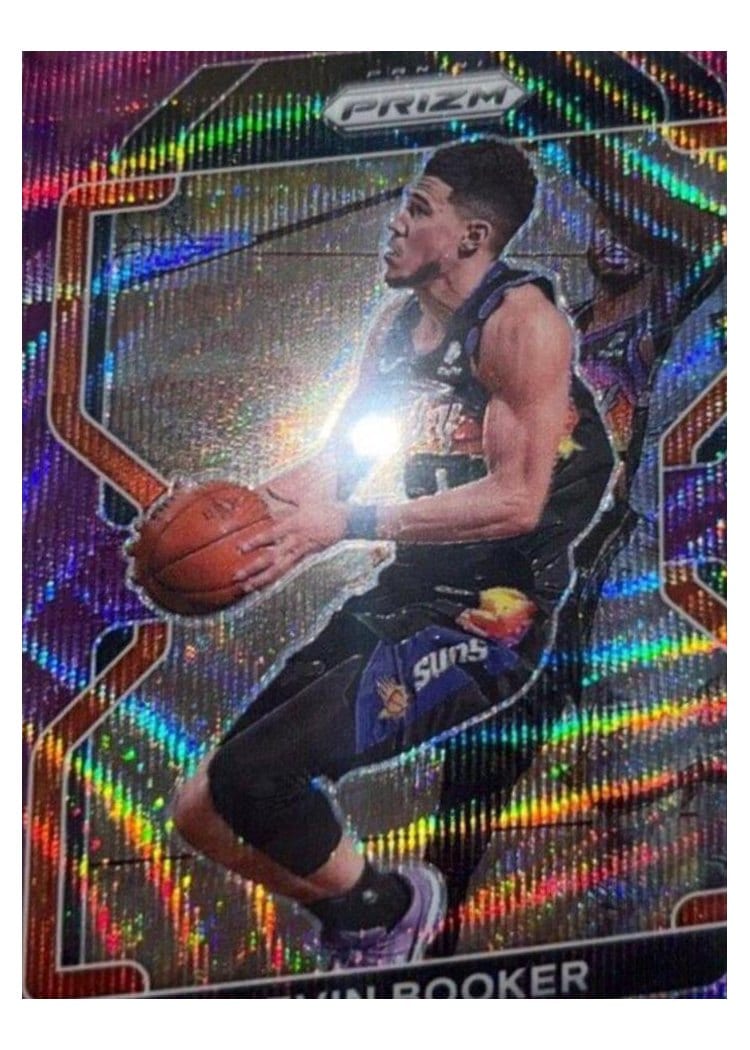 2021-22 Panini Prizm Base Set Devin Booker #203 card